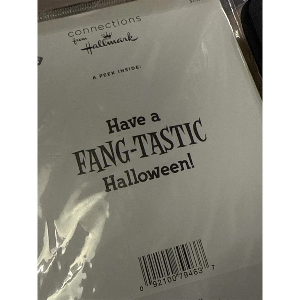 HALLMARK Peanuts SNOOPY HALLOWEEN Cards & Envelopes NEW